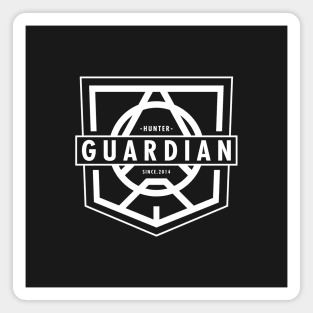 Guardian - Hunter White Magnet